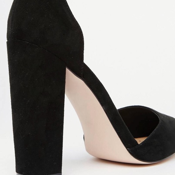 Asos Black Pointed Pumps - Picture 3 of 3